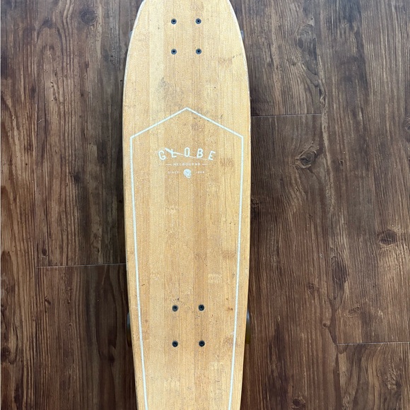 Kids Skateboard with Stickers - Brown - Picture 5 of 5